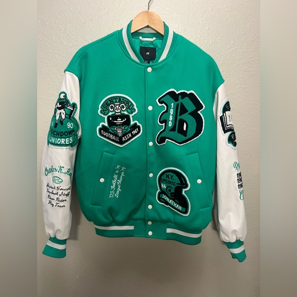 H&M varsity Jacket - Picture 1 of 9